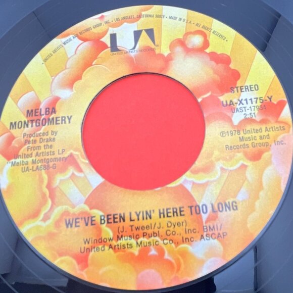 Melba Montgomery Weve Been Lyin Here Too Long /Leavin Me In Your Mind 45 Country - Picture 1 of 6